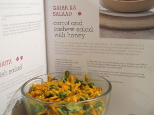Carrot and Cashew Salad with Honey